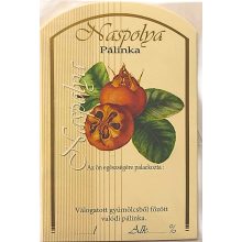 Spirit Pálinka Label - Medlar (large)