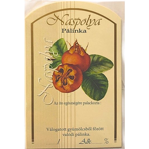 Spirit Pálinka Label - Medlar (large)