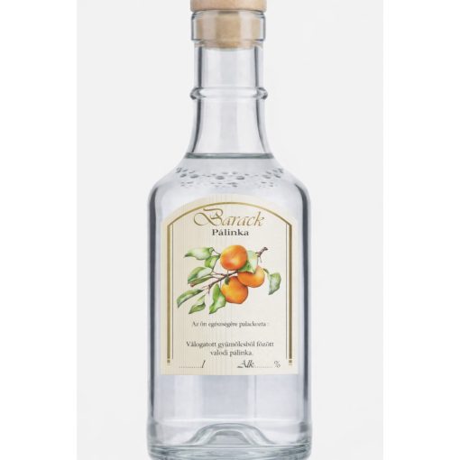 Spirit Pálinka Label - Peach (large)